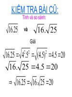 tiết 4 đại số 9