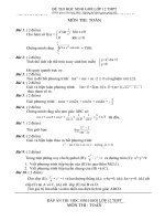 Đề thi HSG lớp 12 có đáp án đề 32