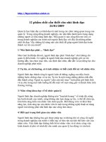 12 phẩm chất cần có của nhà lãnh đạo