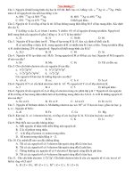 Trắc nghiệm theo bài môn Hoá 10 của NGô ngọc AN