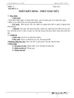 (Chào năm học mới)Giáo án HH11CB tuan 1-5 2009-2010