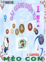 BÀI 17: ĐỊNH DẠNG VĂN BẢN