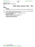 Thể dục lớp 4 năm học 2010-2011