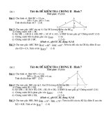Kiểm tra chương 2 hình