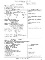 GA LỚP 4 TUẦN 16