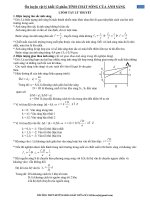 BT PHẦN SÓNG ÁNH SÁNG-LTĐH.