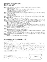 các đề thi vào lớp 10 của các tỉnh