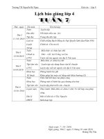 Giáo àn tuần 7 lớp 4 năm 2010 - 2011