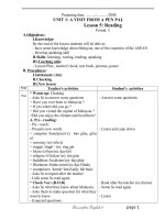 Giáo Án Anh 9 tiết 5