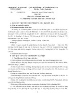 Nhiệm vụ nămhocj 2010-2011 cấp Tiểu học