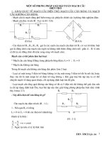 PP giải bài toán mạch cầu