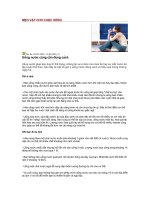 uống nước cũng cần đúng cách