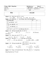 kiem tra 15 p de - dap an