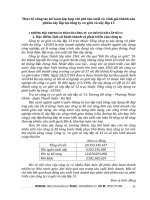 Thực tế công tác kế toán tập hợp chi phí sản xuất và  tính giá thành sản phẩm xây lắp tại công ty cơ giới và xây lắp 13