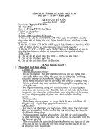 Kế hoạch bộ môn toán 7