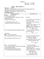 GA LỚP 4 TUẦN 31