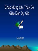 PHƯƠNG TRÌNH MẶT PHẲNG ( Tiết thứ 3)