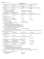 Các định luật bảo toàn