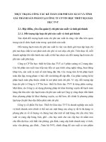 THỰC TRẠNG CÔNG TÁC KẾ TOÁN CHI PHÍ SẢN XUẤT VÀ TÍNH GIÁ THÀNH SẢN PHẨM TẠI CÔNG TY CP TIN HỌC THIẾT BỊ GIÁO DỤC TVT