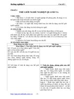 HN9- Chu de 3 - The gioi nghe nghiep