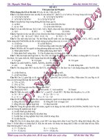 De thi thu dai hoc cuc hay de so 11