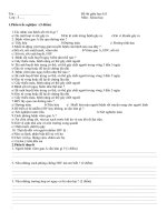 Kiểm tra giữa kì I