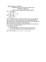 KTCL TOÁN 7 2009 - 2010