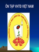 Ôn tập VHTĐ Việt Nam