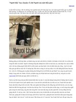 ''''Người thầy'''' hay chuyện về chữ Người của một thầy giáo