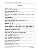 QUY TRÌNH THIẾT kế CHƯƠNG TRÌNH QUAN TRẮC môi TRƯỜNG