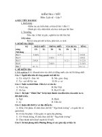 kiem tra 1 tiet lop 7 hk1