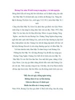 Tu liệu về Hoàng Cúc