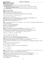 Luyen thi DH chuyen de 3.HGT phẳng