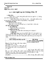 Giao an 8 tuan  22, 23