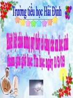 Khám phá máy tinh