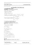 bài tập hình học 12