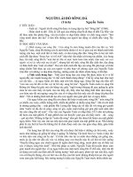 Ai đặt tên cho dòng sông? - Người lái đò sông Đà - Hồn Trương Ba, da hàng thịt.