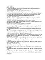 Đề cương ôn tập lý7