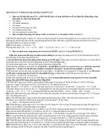 một số điểm đặc giúp giải nhanh bt hóa hữu cơ