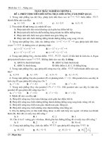 Đề trắc nghiệm Hình học 11_Chương 1