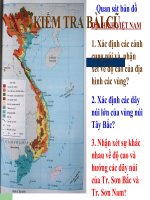 Thiên nhiên chịu ảnh hưởng của biển