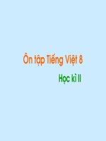 ÔN TẬP TV8 HKII