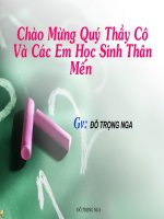 MẶT PHĂNG NGHIÊNG