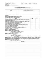 Kt Số học 6 Chương I