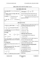 Công thức vật lí 12