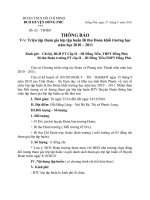 Thong bao trieu tap tham gia tap huan bi thu doan truong hoc nam hoc 2010 2011