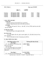 Giáo án Hóa 12 (Tiết 3+4/Tuần 3)