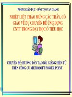 chuyen de thiet ke bai giang dien tu