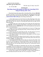 Kế hoạch công tác Đội tháng 10