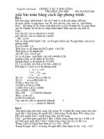 Giai BT bang cachlap HPT (co dap an)